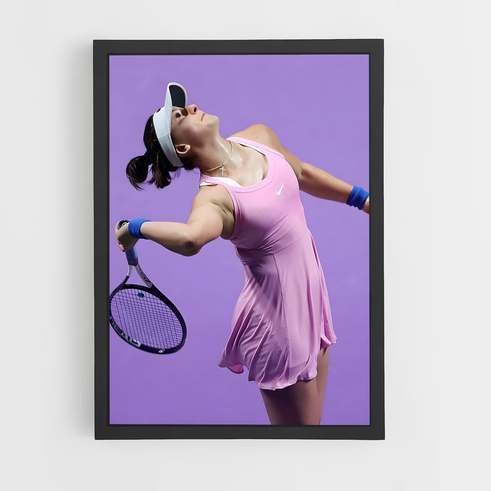 Poster Bianca andreescu – affiche Tennis (vue 2)